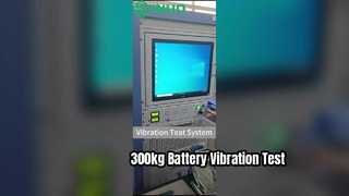 IEC 62660 Vibration Test Machine – 300kg Sine Force Battery Vibration Tester | 2–2500Hz