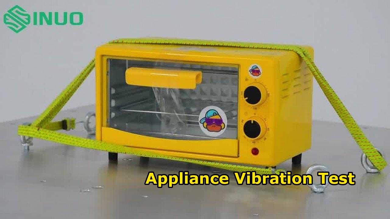 What Happens to a Household Appliance During a Mechanical Vibration Test?