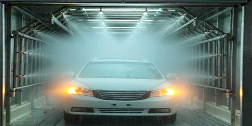 Latest company news about Passenger Van Transport Vehicle Rain Test System