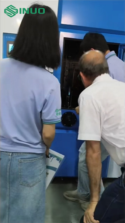 Latest company blogs about Client Inspection for UL 1581 Flammability Test Chamber