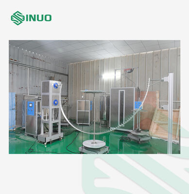 Good price Automated IPX3 IPX4 Waterproof Test Apparatus with Φ0.4mm Needle Hole and 0.07 L/min Water Flow for IEC 60529 Compliance online