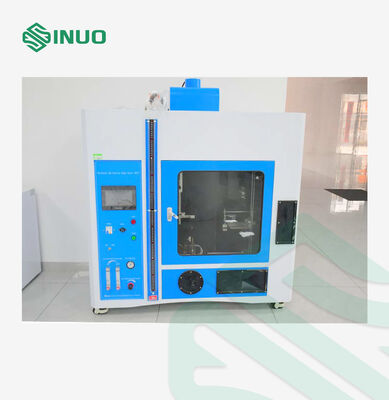 Good price Horizontal Vertical Flame Test Chamber Compliant With IEC60695 UL94 Standards Featuring PLC and Touch Screen Control and 50W 500W Dual Power online