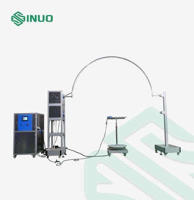 Good price IEC 60529 IPX3 IPX4 Oscillating Tube Water Ingress Testing Equipment Water Spray online
