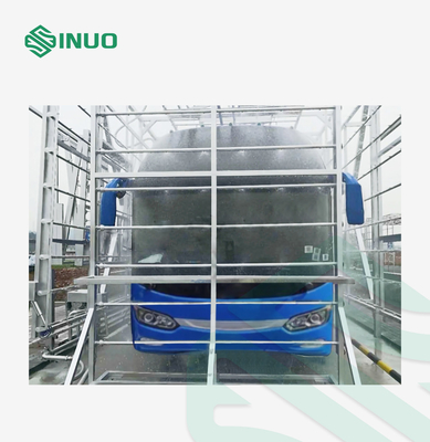 Outdoor Rain Spray Shower Testing Room For Bus Passenger Car Road Vehicle