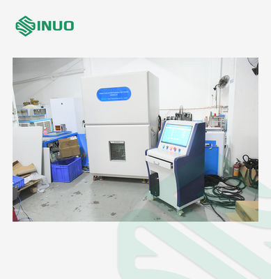 Battery Crush and Nail Penetration Test Chamber Battery Safety Test Equipment 300kN