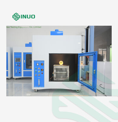 FMVSS 302 Horizontal Flammability Test Chamber For Testing Automotive Interior Polymer Materials