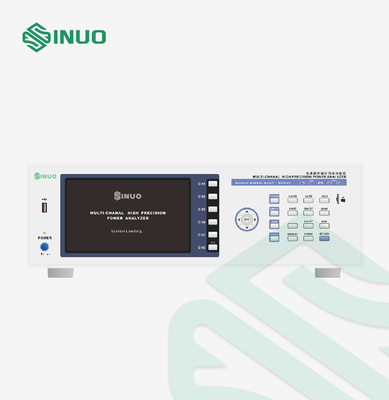 Multi Channel Electrical Safety Testing Equipment AC DC Power Analyzer LCD Display