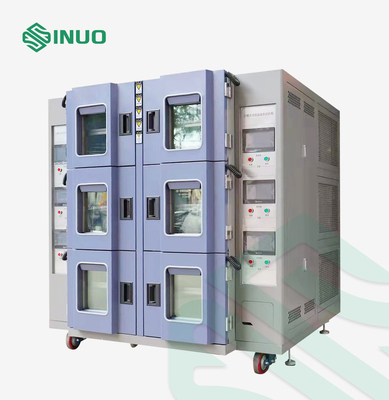 Independent 6 Zones Temperature and Humidity Controlled Test Chamber